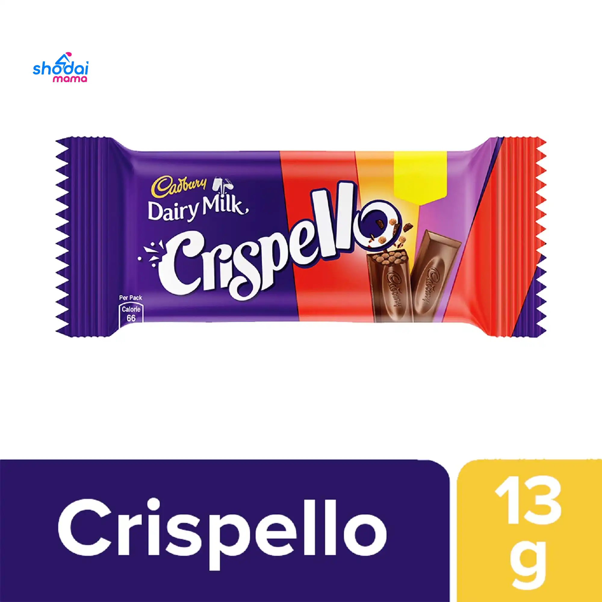 Cadbury Dairy Milk Crispello Chocolate 13gm